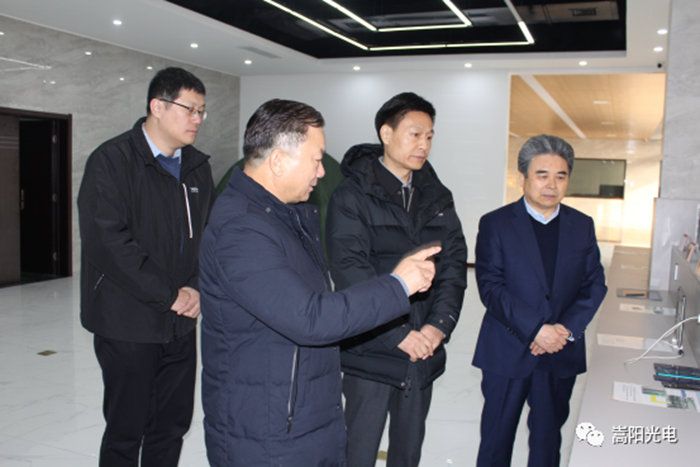 河南省侨联副主席刘智良莅临lehu66乐虎光电调研